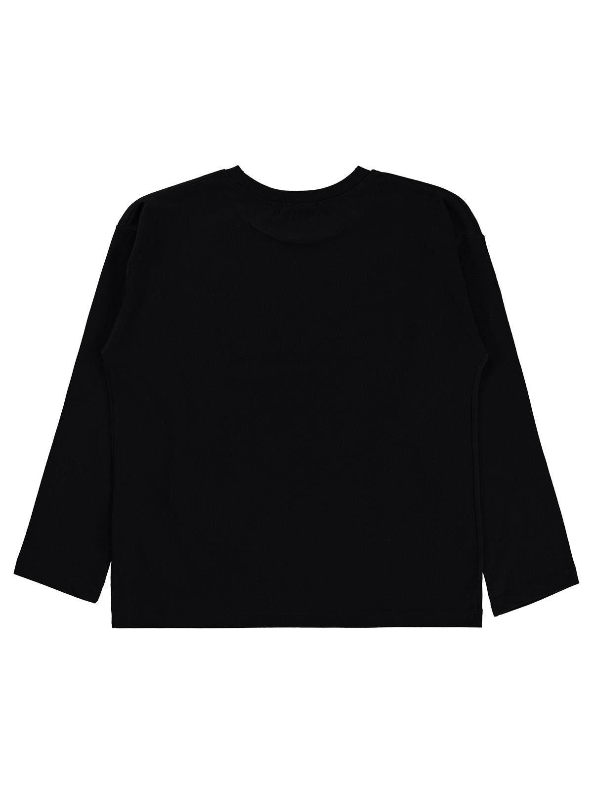 Civil Boys Adventure Baskılı 6-9 Yaş Sweatshirt  - Siyah