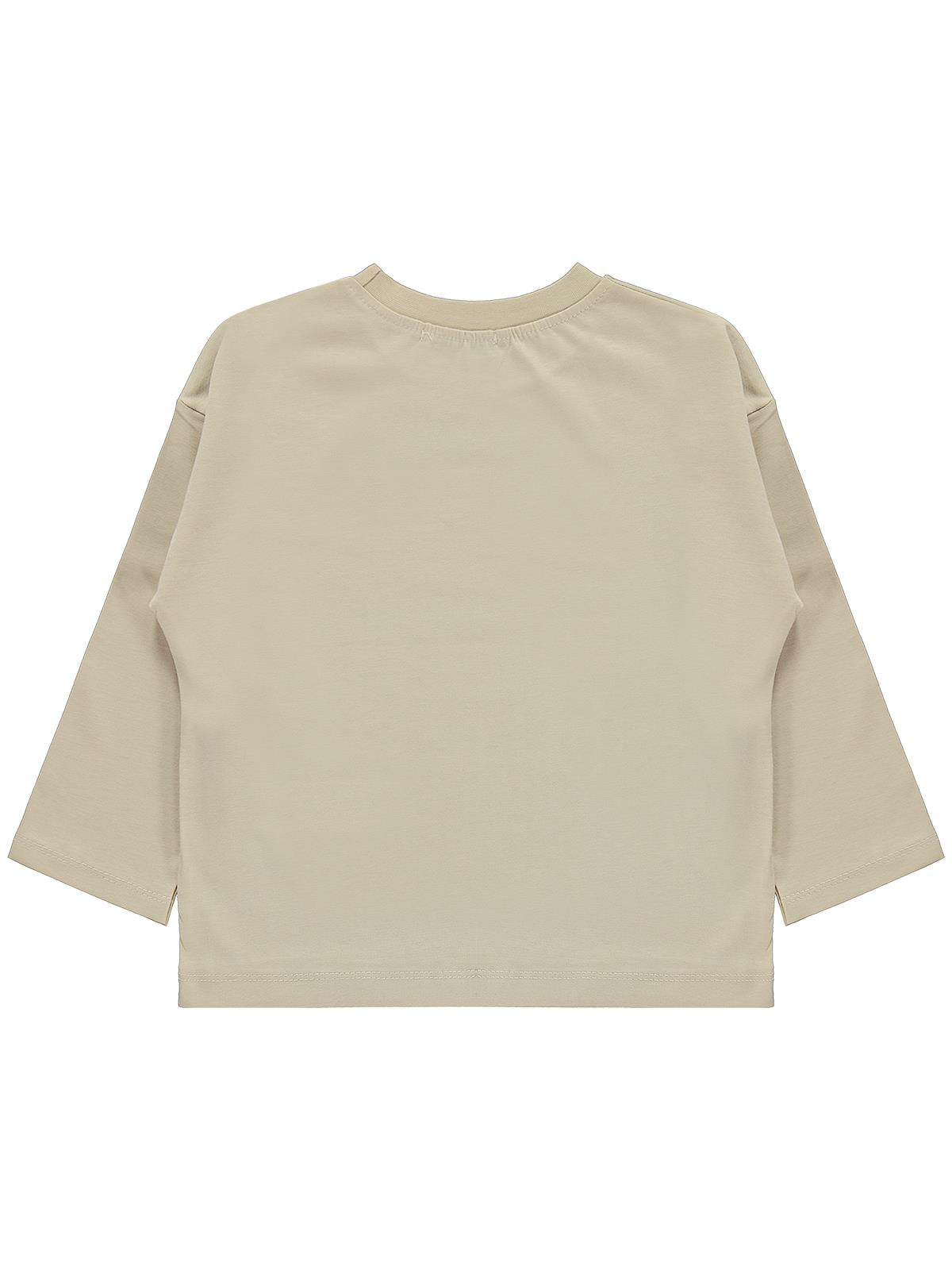 Civil Boys Road Trıp Baskılı 2-5 Yaş Sweatshirt Km - Bej