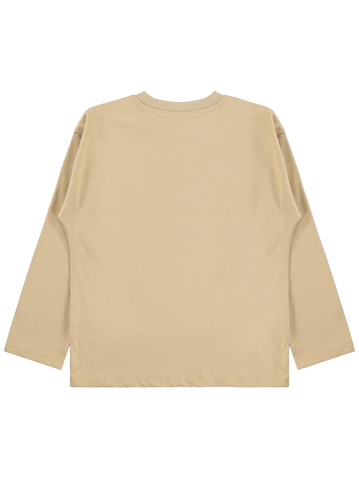 Civil Boys Oyun Konsolu Baskılı 6-9 Yaş Sweatshirt - Bej