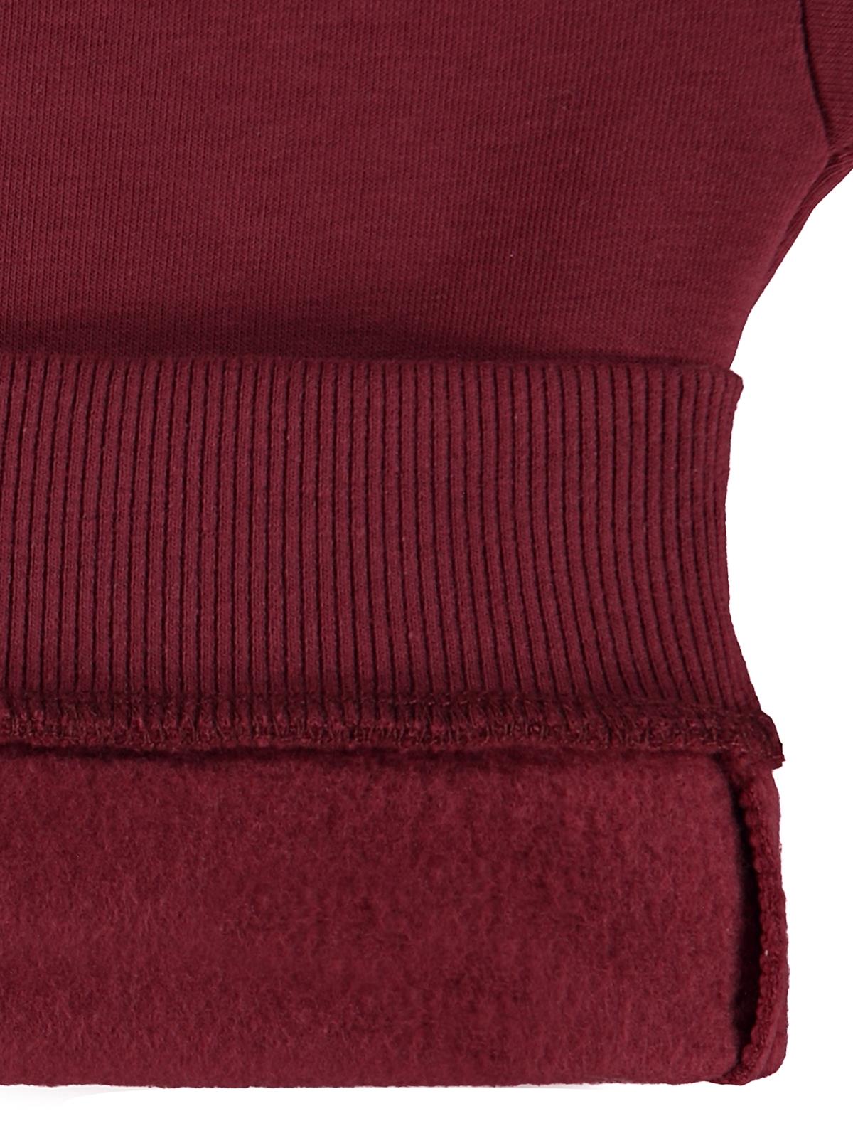 Civil Boys  Kepçe Baskılı 2-5 Yaş Sweatshirt - Bordo