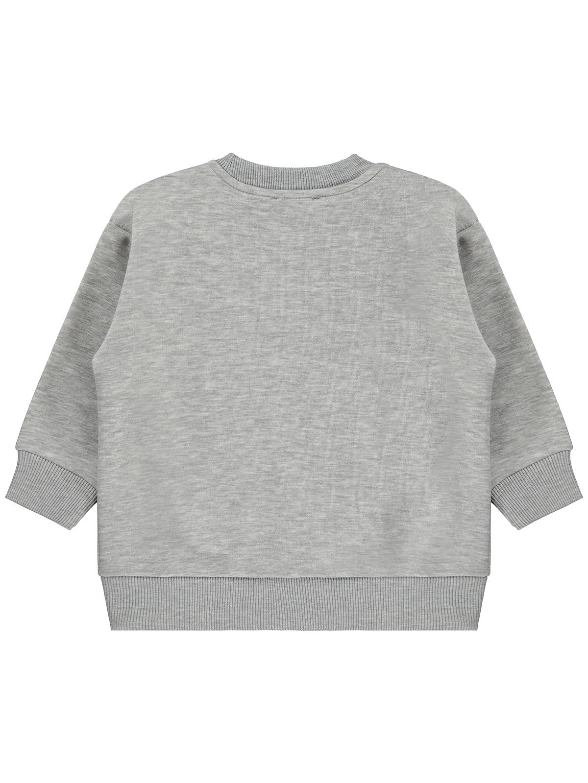 Civil Boys Off-Road Baskılı 2-5 Yaş Sweatshirt - Gri
