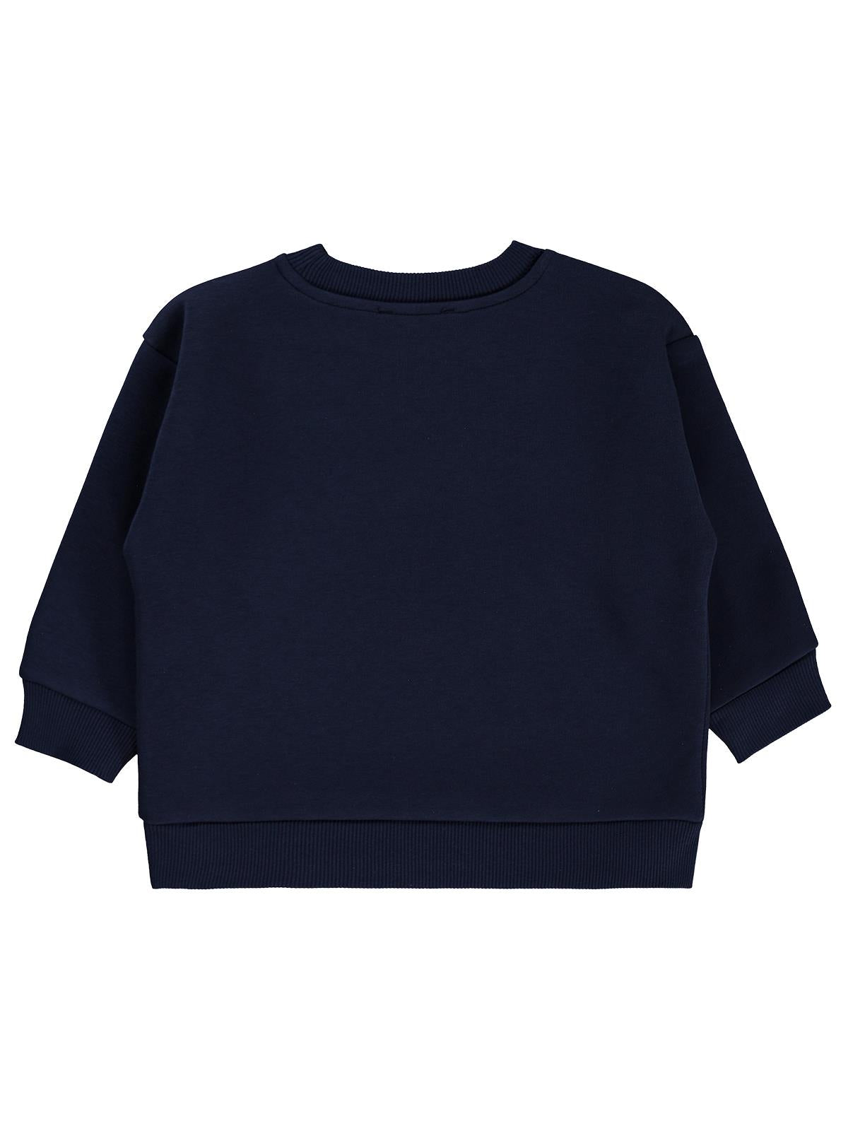 Civil Boys Cyber Trex Baskılı 2-5 Yaş Sweatshirt Km - Lacivert