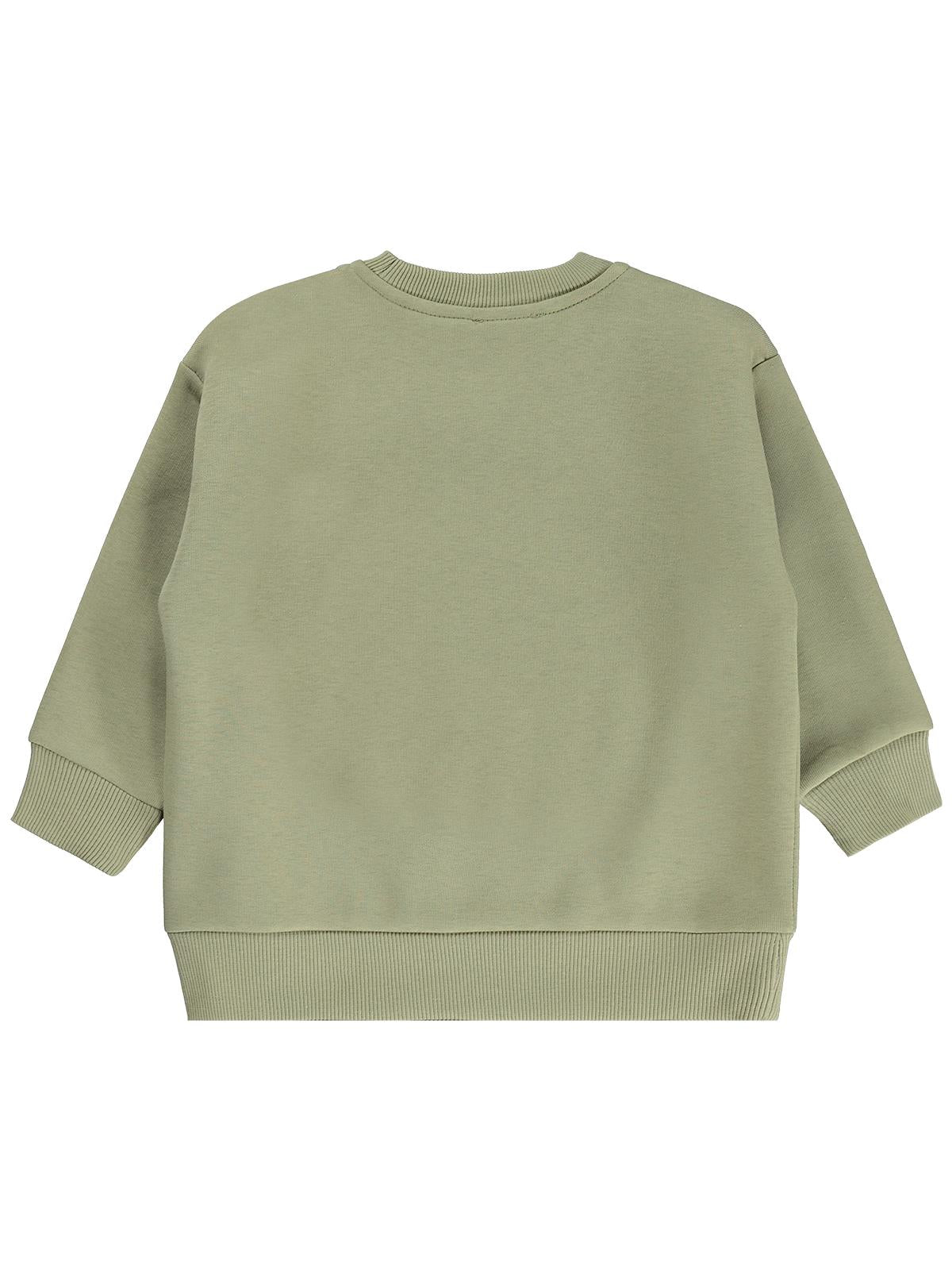 Civil Boys Off-Road Baskılı 2-5 Yaş Sweatshirt - Haki