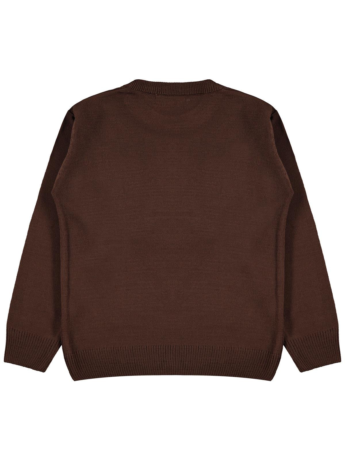 Civil Boys Basic 6-9 Yaş Kazak - Kahverengi