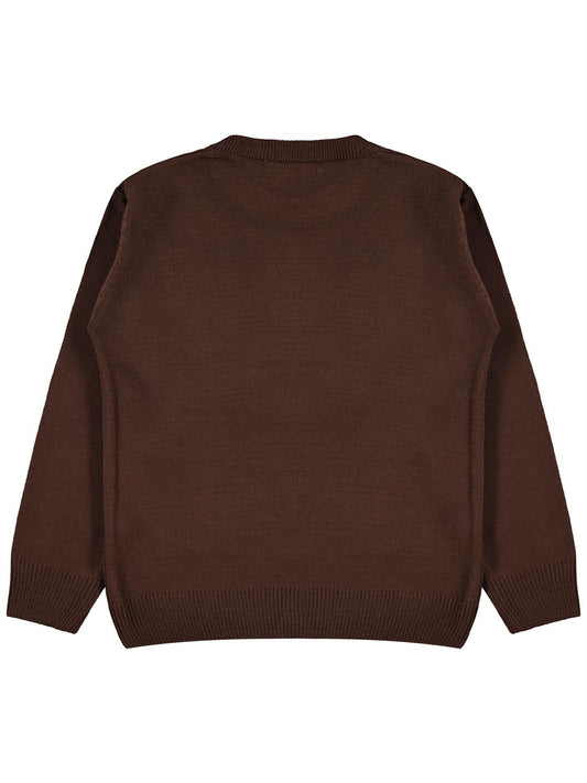 Civil Boys Basic 6-9 Yaş Kazak - Kahverengi