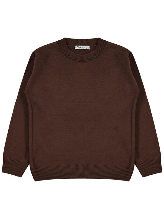 Civil Boys Basic 6-9 Yaş Kazak - Kahverengi