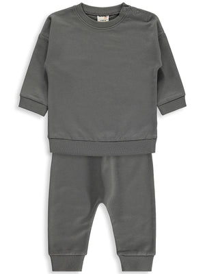 Civil Baby Basic 6-18 Ay Takım - Gri