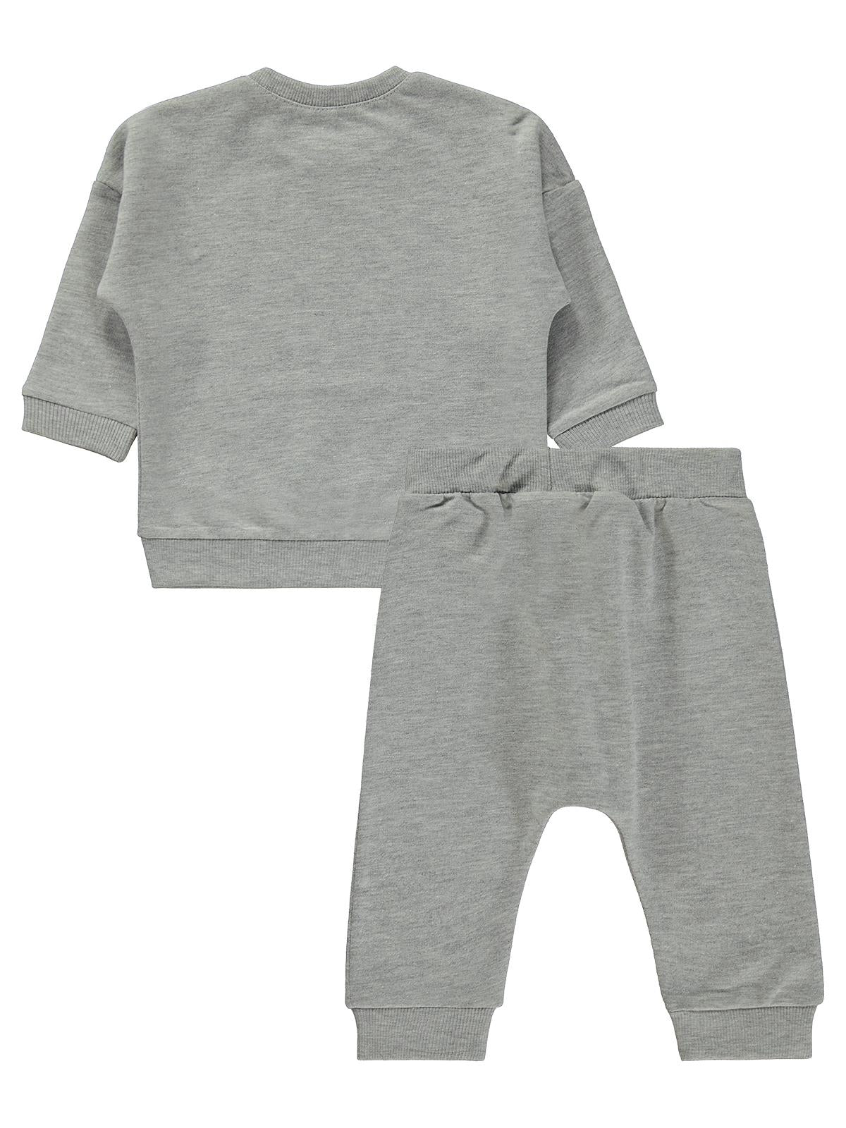 Civil Baby Basic 6-18 Ay Takım - Gri