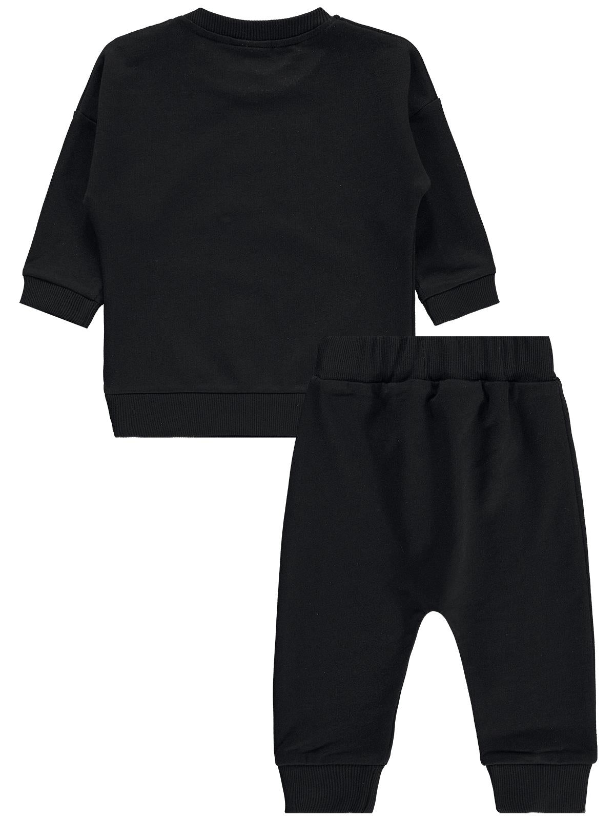 Civil Baby Basic 6-18 Ay Takım - Siyah