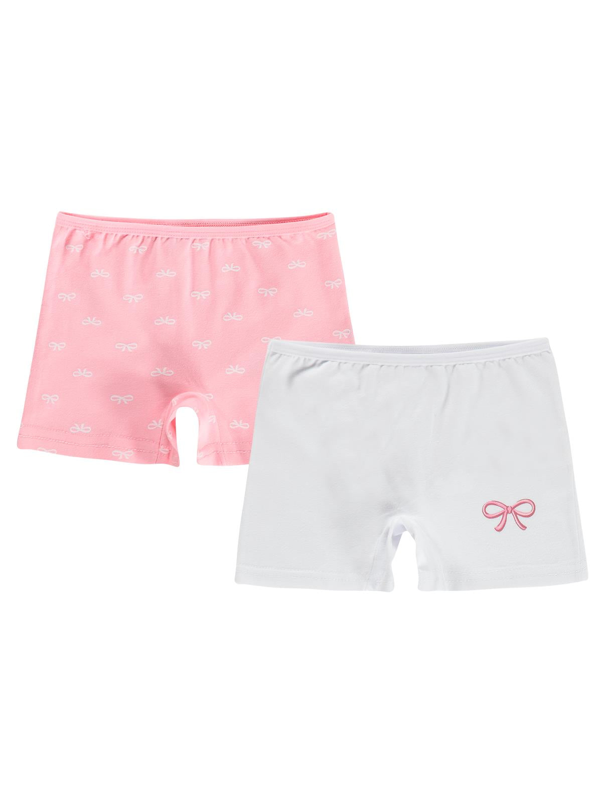 Civil Girls Fiyonk 2-12 Yaş Kız Çocuk 2'li Boxer