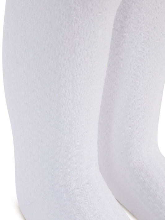 Civil Baby Lacoste Basic 6- Bebek Kız Külotlu Çorap - Beyaz