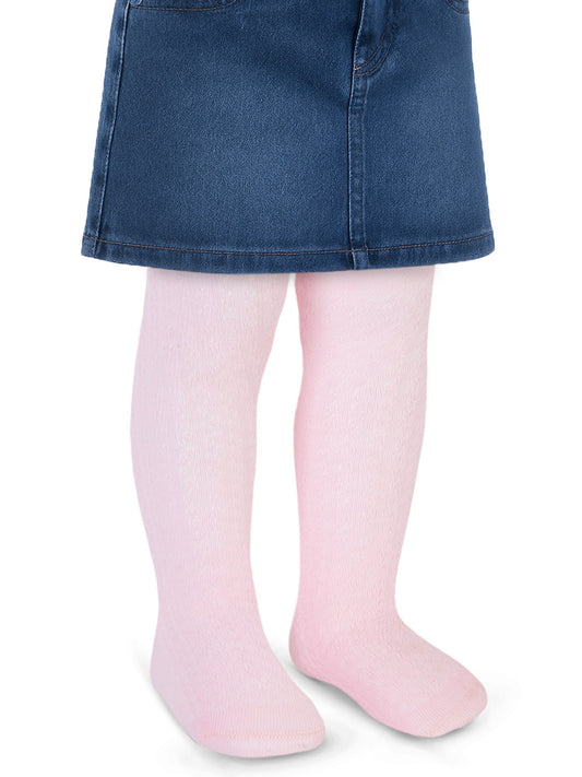 Civil Baby Lacoste Basic 6- Bebek Kız Külotlu Çorap - Pembe