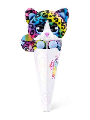Coco Cones Gökkuşağı Peluş - Siyah