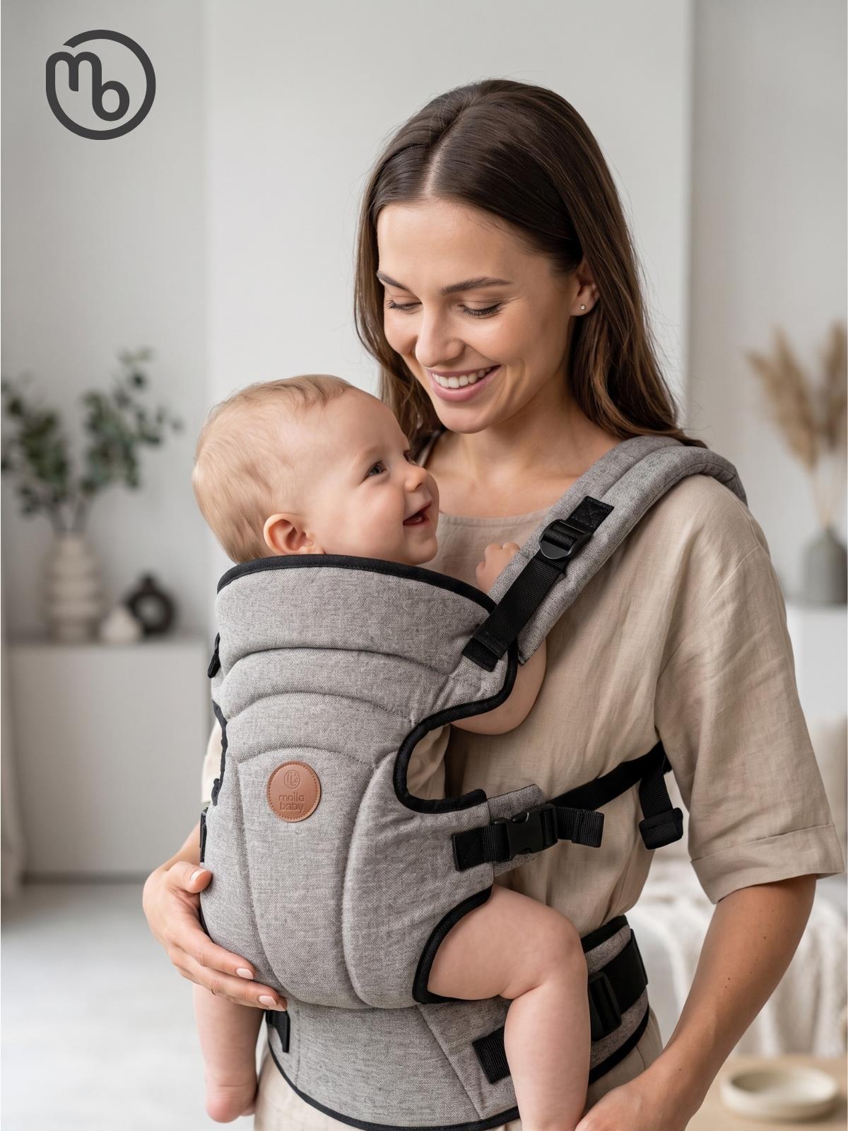 Babymol Premium Kanguru - Gri