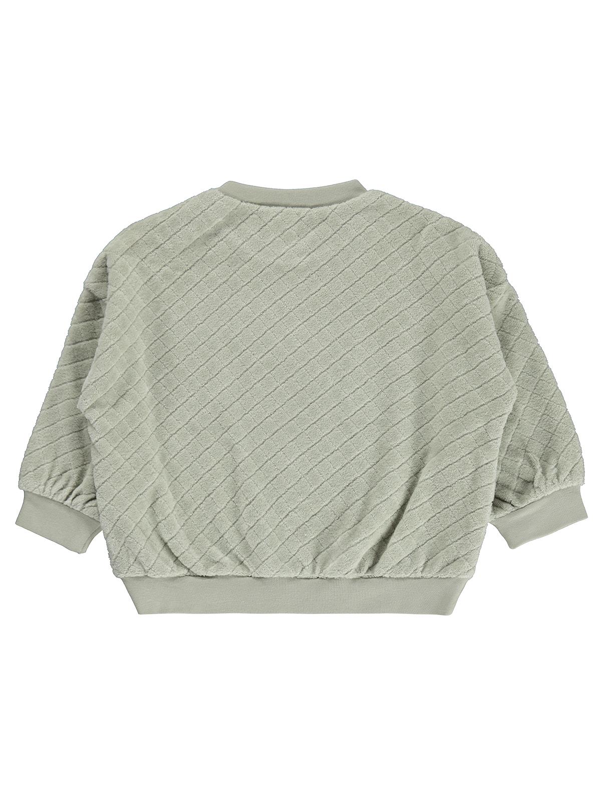 Civil Baby Ayıcık Nakışlı 3-18 Ay Sweatshirt - Haki