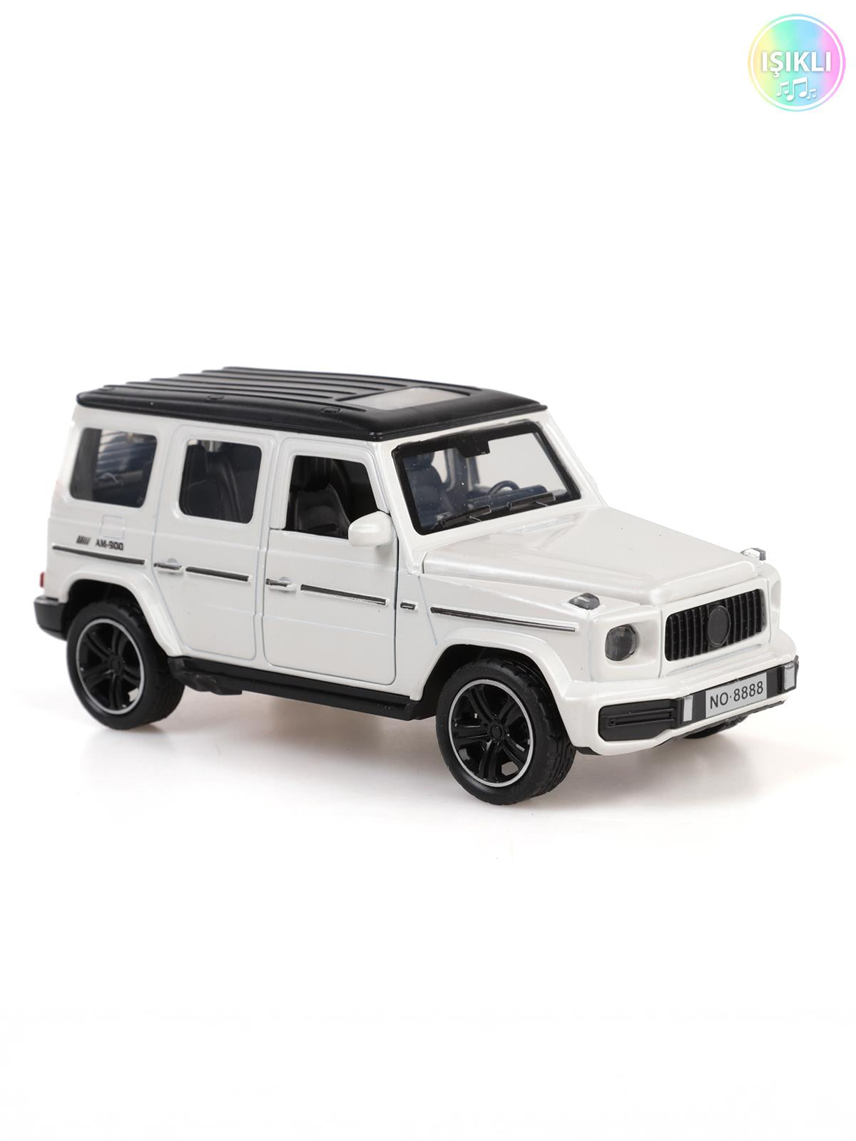 Vardem Kut.çek bırak 1:32 Işıklı Ve Sesli Metal Jeep - Bordo