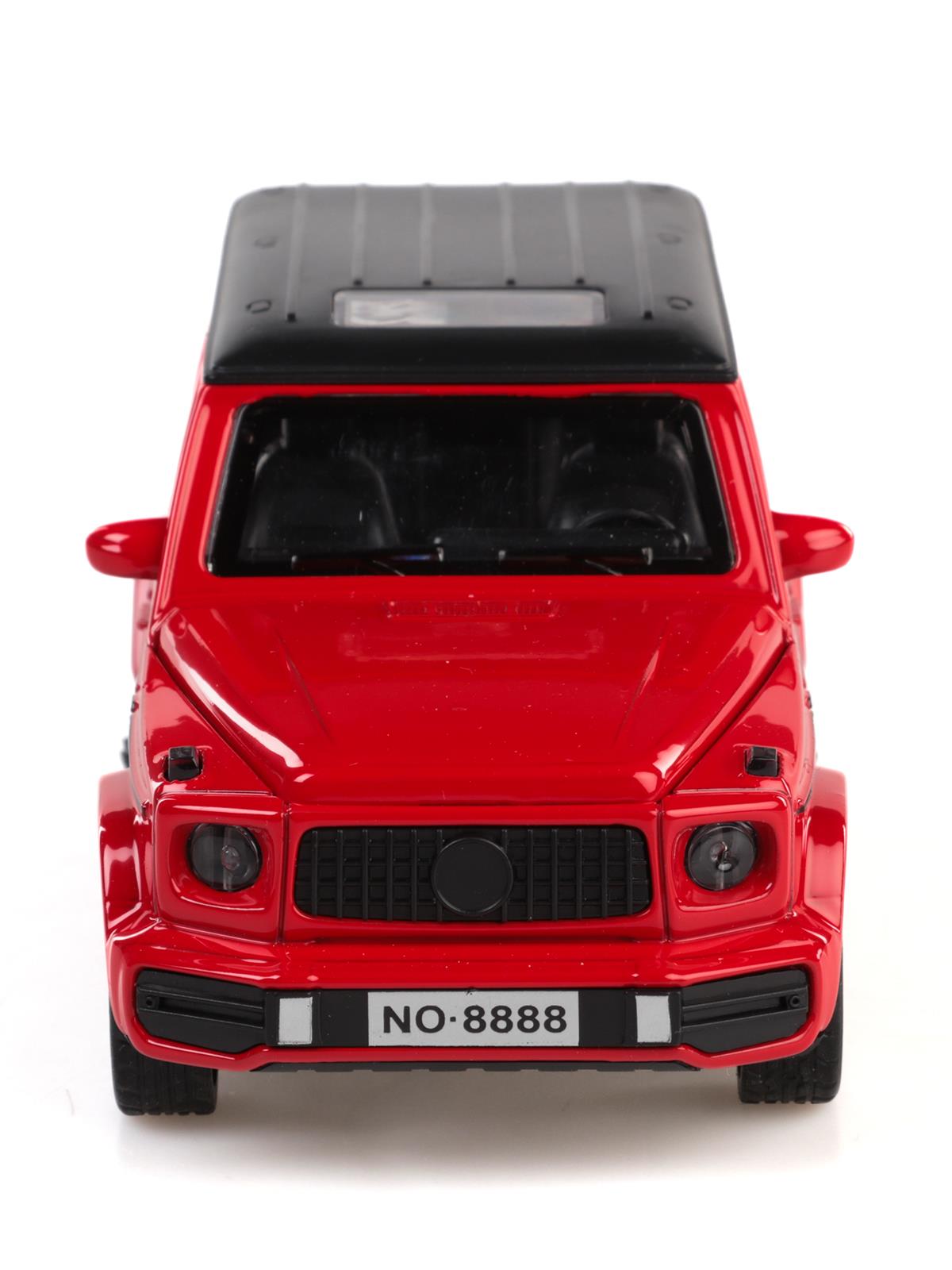 Vardem Kut.çek bırak 1:32 Işıklı Ve Sesli Metal Jeep - Bordo