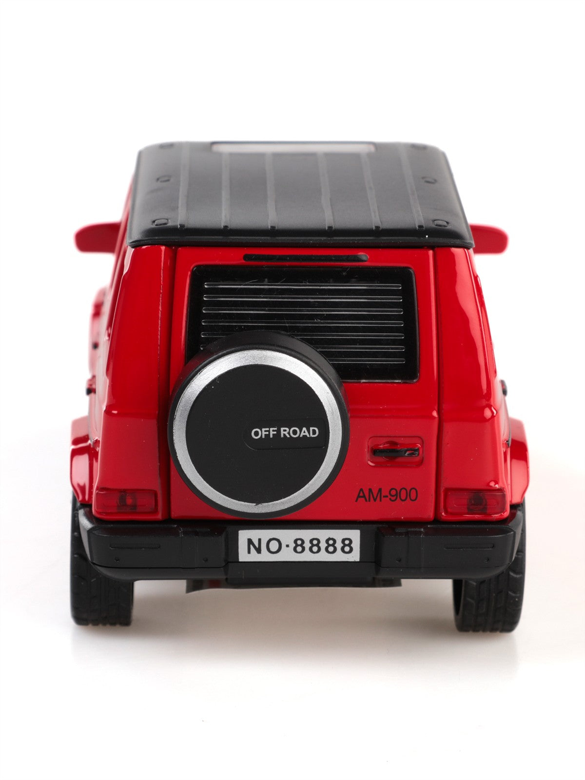 Vardem Kut.çek bırak 1:32 Işıklı Ve Sesli Metal Jeep - Kırmızı
