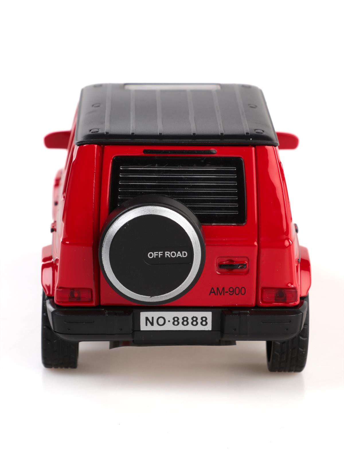 Vardem Kut.çek bırak 1:32 Işıklı Ve Sesli Metal Jeep - Bordo