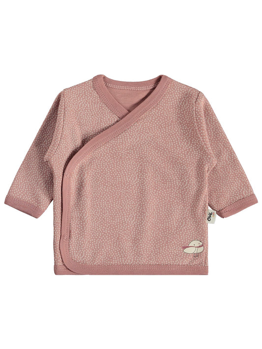 Civil Baby Dağınık Puantiye Empirme 4lü  Zıbın Takımları - Pembe