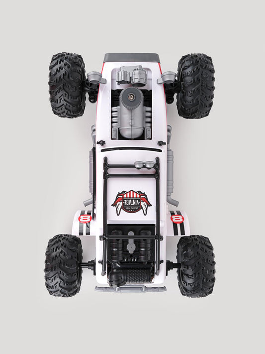 Let's Be Child Ride UK 1:10 2.4 Ghz Yüksek Hızlı Truck Araba 4 Ch Usb Şarjlı - Beyaz