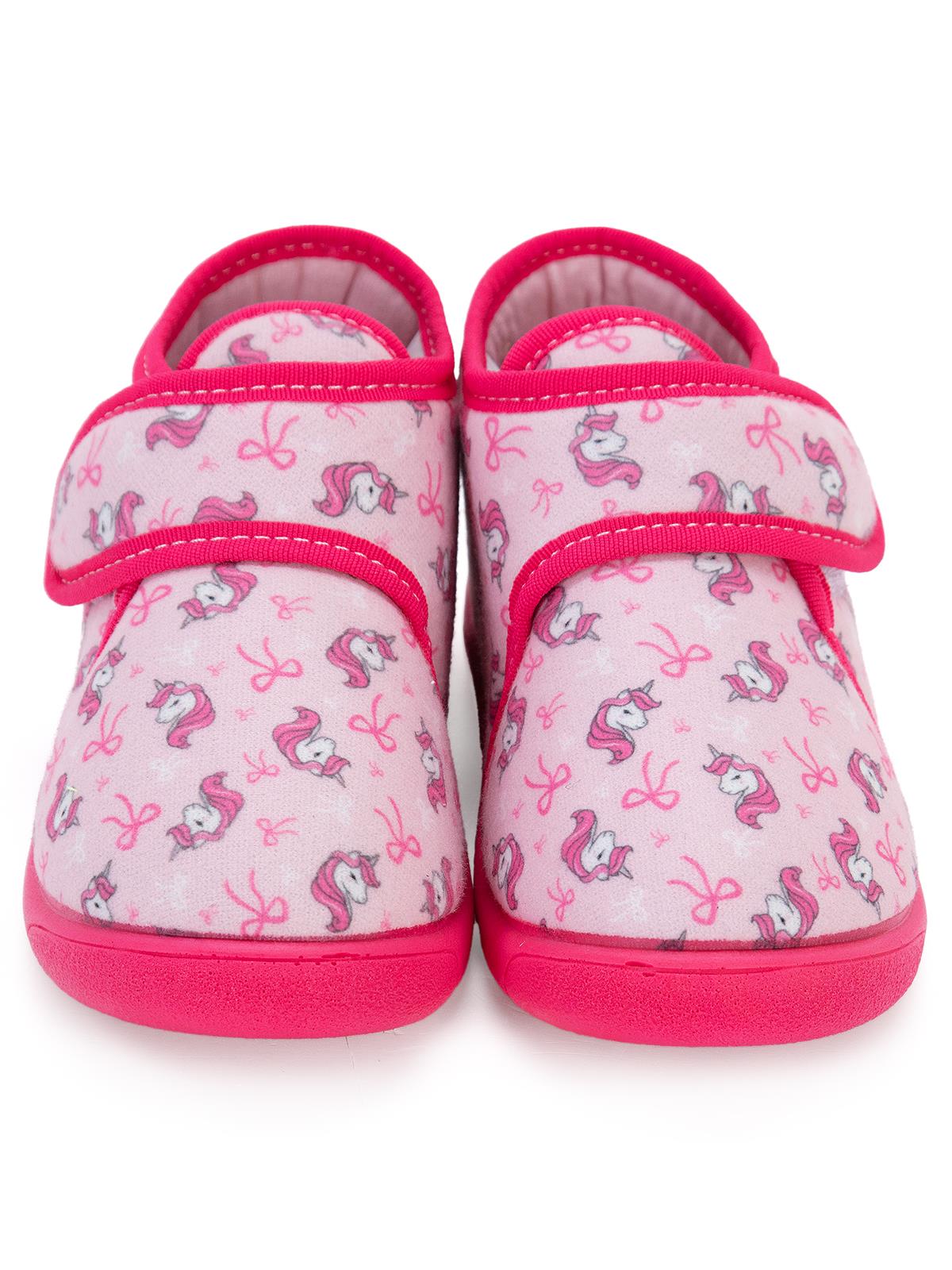 Civil Girls Unicorn Baskılı 21- Panduf - Açık Camel
