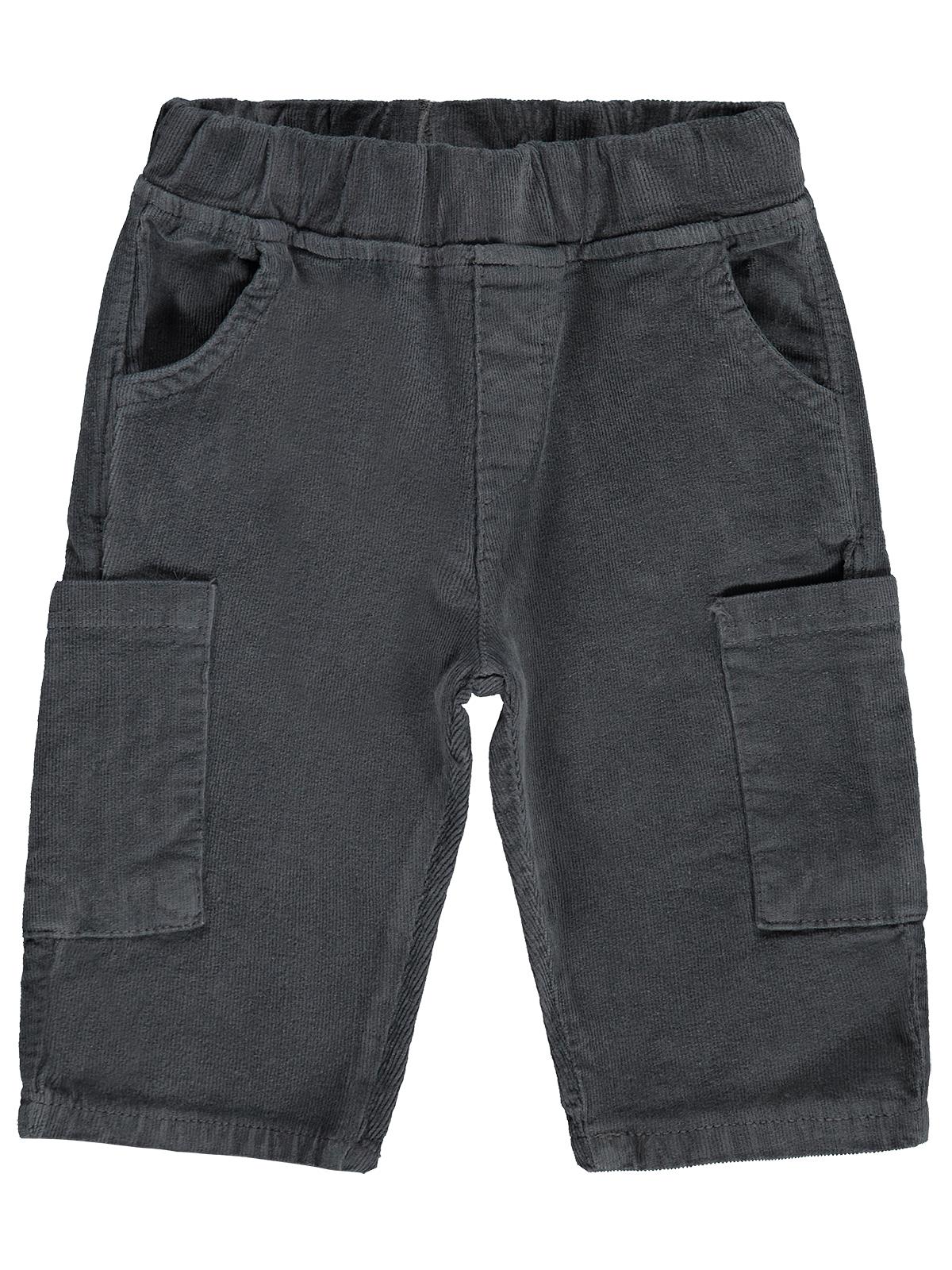Civil Baby Cepli Kadife 6-18 Ay Pantolon - Gri