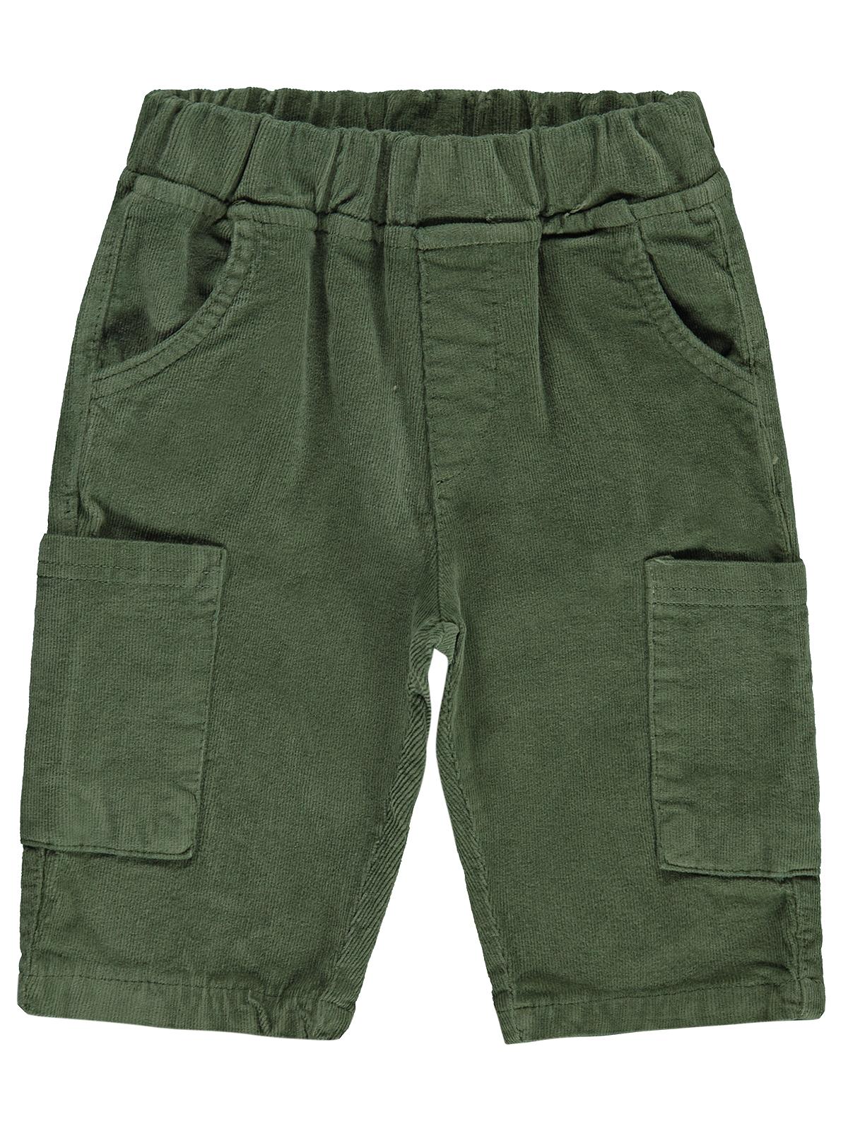 Civil Baby Cepli Kadife 6-18 Ay Pantolon - Haki