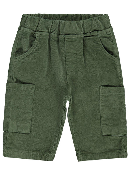 Civil Baby Cepli Kadife 6-18 Ay Pantolon - Haki