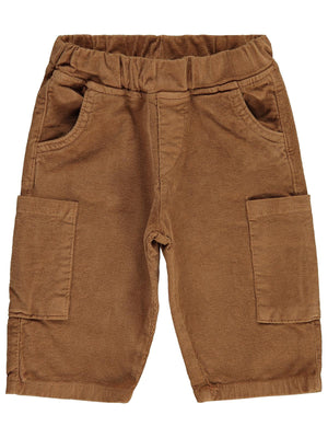 Civil Baby Cepli Kadife 6-18 Ay Pantolon - Kahve