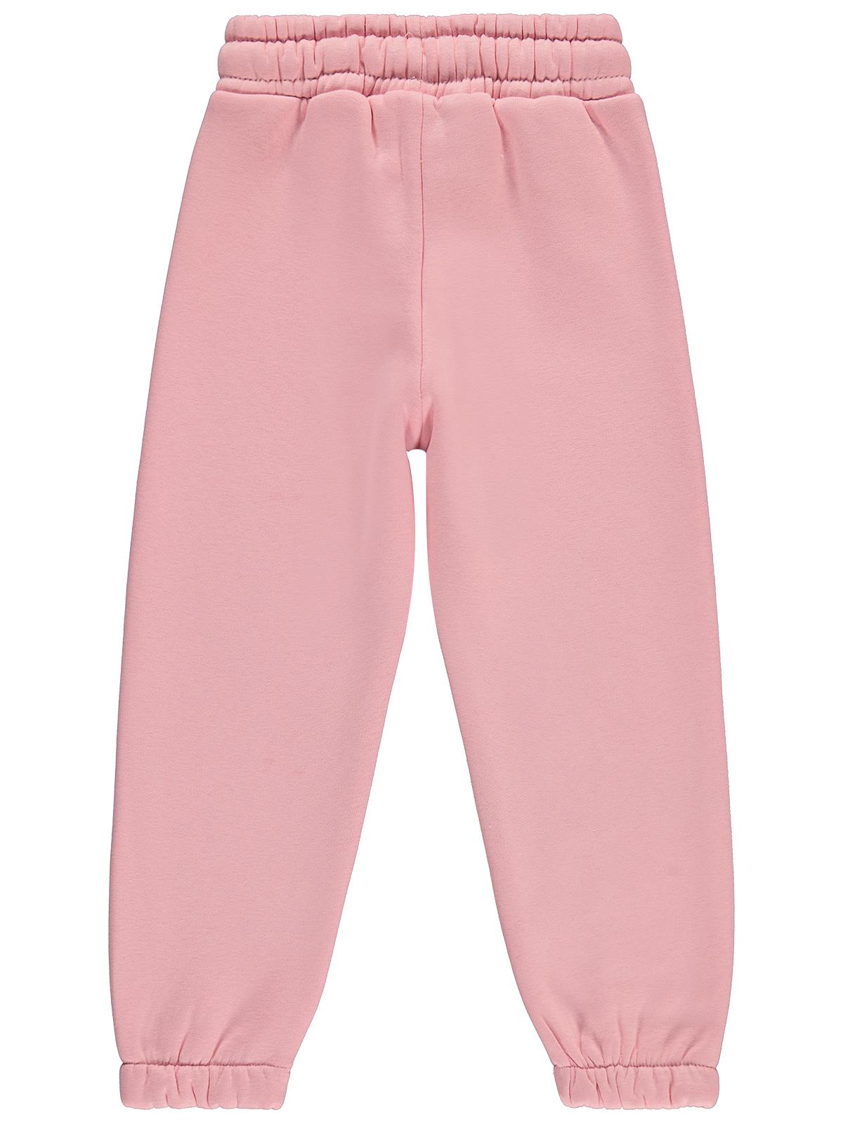 Civil Girls Daily Wear Baskılı 6-9 Yaş Eşofman Altı - Pudra