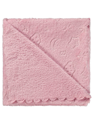 Civil Baby Bulut Desenli 90x90 cm Battaniye - Pembe