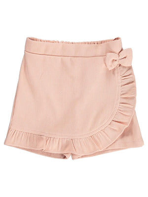 Civil Girls Fırfırlı 2-5 Yaş Etek - Pudra