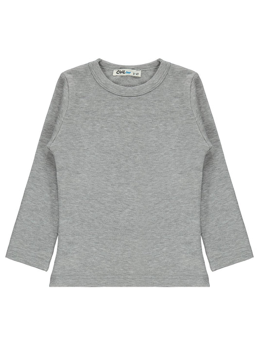 Civil Boys Termal 3-7 Yaş Sweatshirt - Gri