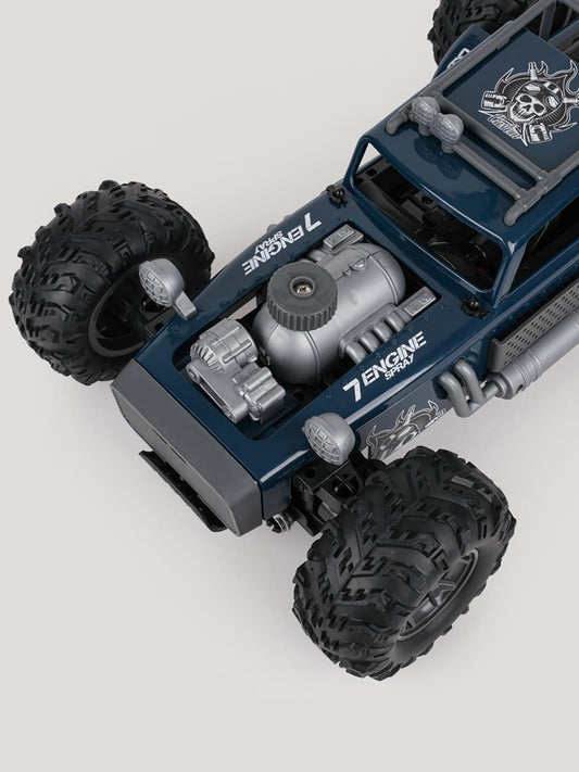 Let's Be Child Ride UK 1:10 2.4 Ghz Yüksek Hızlı Truck Araba 4 Ch Usb Şarjlı - Mavi