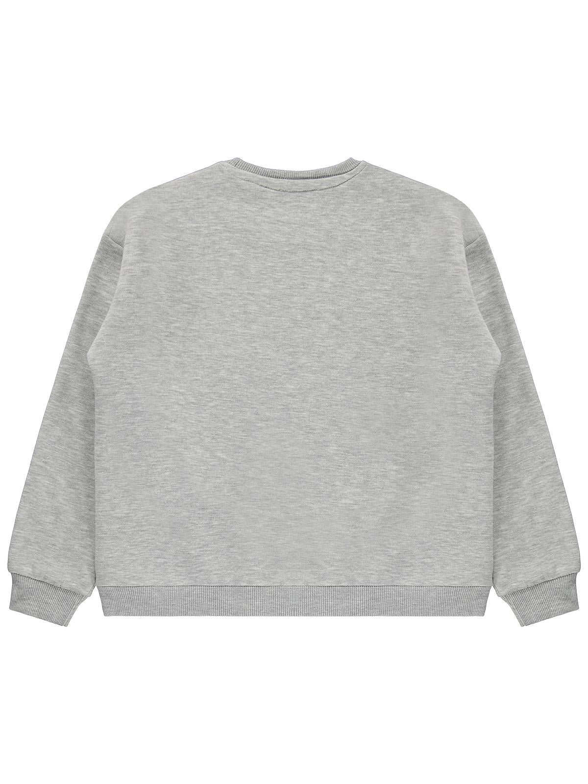 Kuromi 10-13 Yaş Sweatshirt - Gri