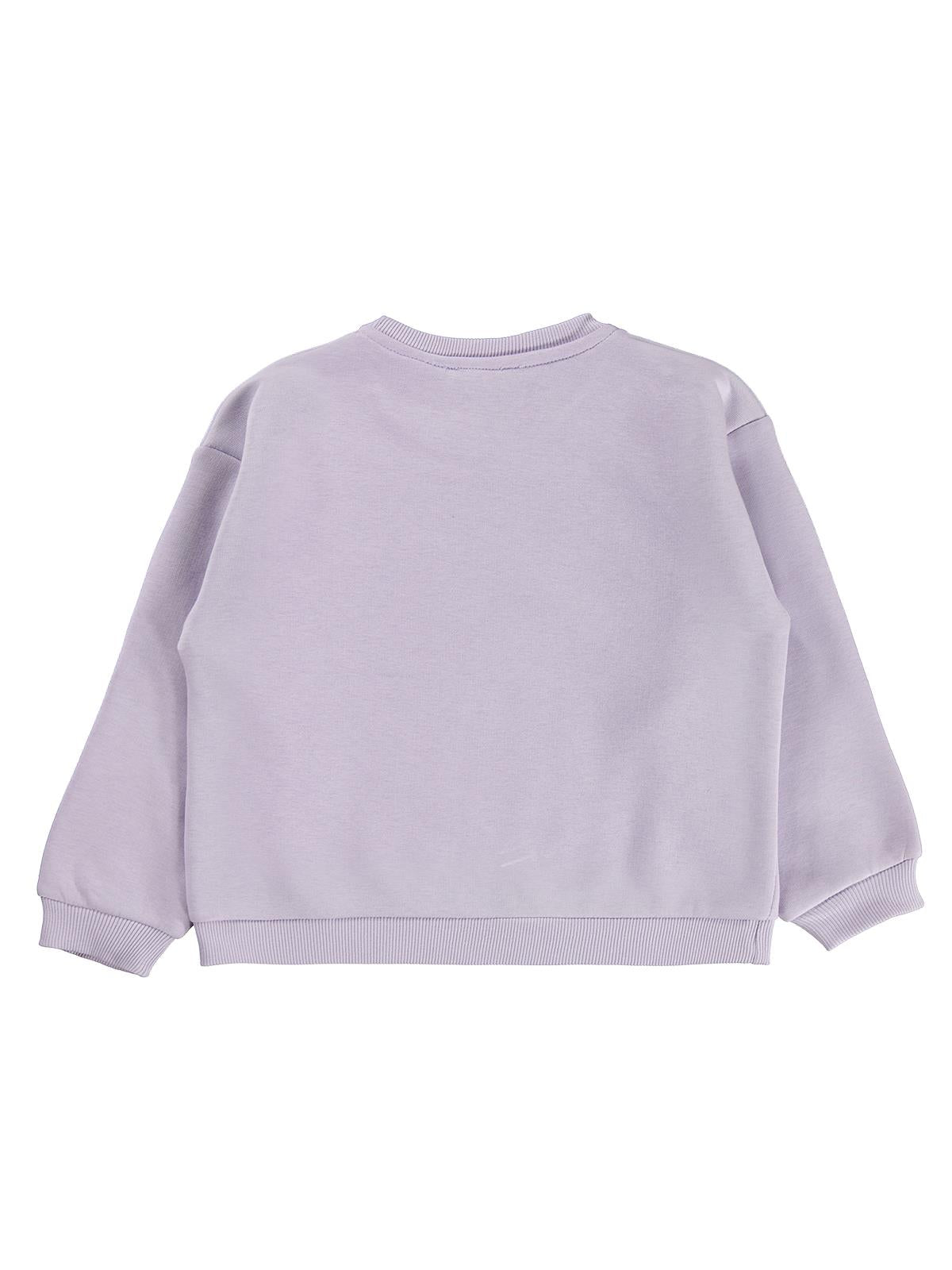 Kuromi 6-9 Yaş Sweatshirt - Lila