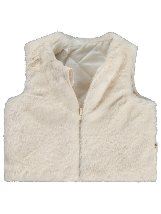 Civil Baby Elyaflı Pelüş 6-18 Ay Yelek - Bej