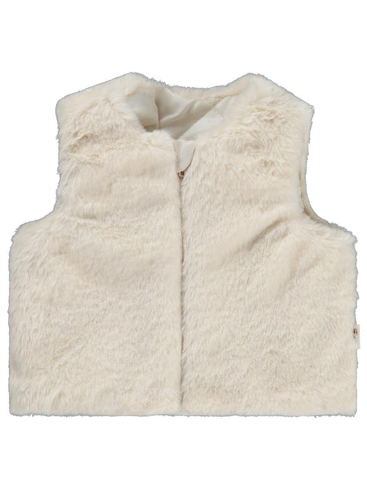 Civil Baby Elyaflı Pelüş 6-18 Ay Yelek - Bej