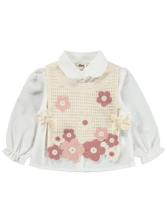 Civil Baby Süzene Süveter 3 lü 6-18 Ay Takım - Bej