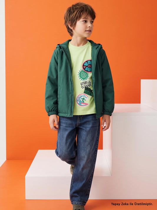 Civil Boys Baggy Kalıp 6-9 Yaş Pantolon  - Mavi