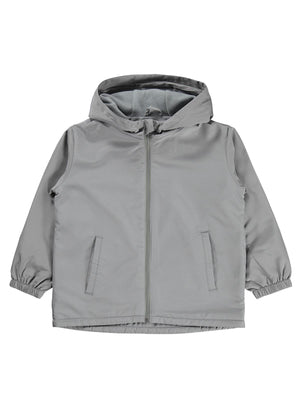 Civil Boys İçi Polarlı Basic 10-13 Yaş Yağmurluk - Gri