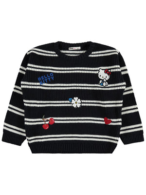 Hello Kitty Hello Kitty 6-9 Yaş Kazak - Lacivert
