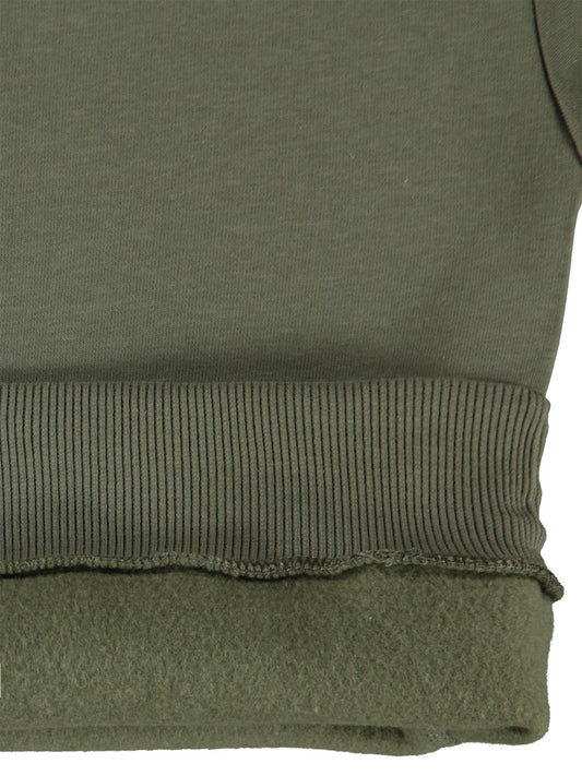 Civil Boys Made For Baskılı 6-9 Yaş Sweatshirt - Haki