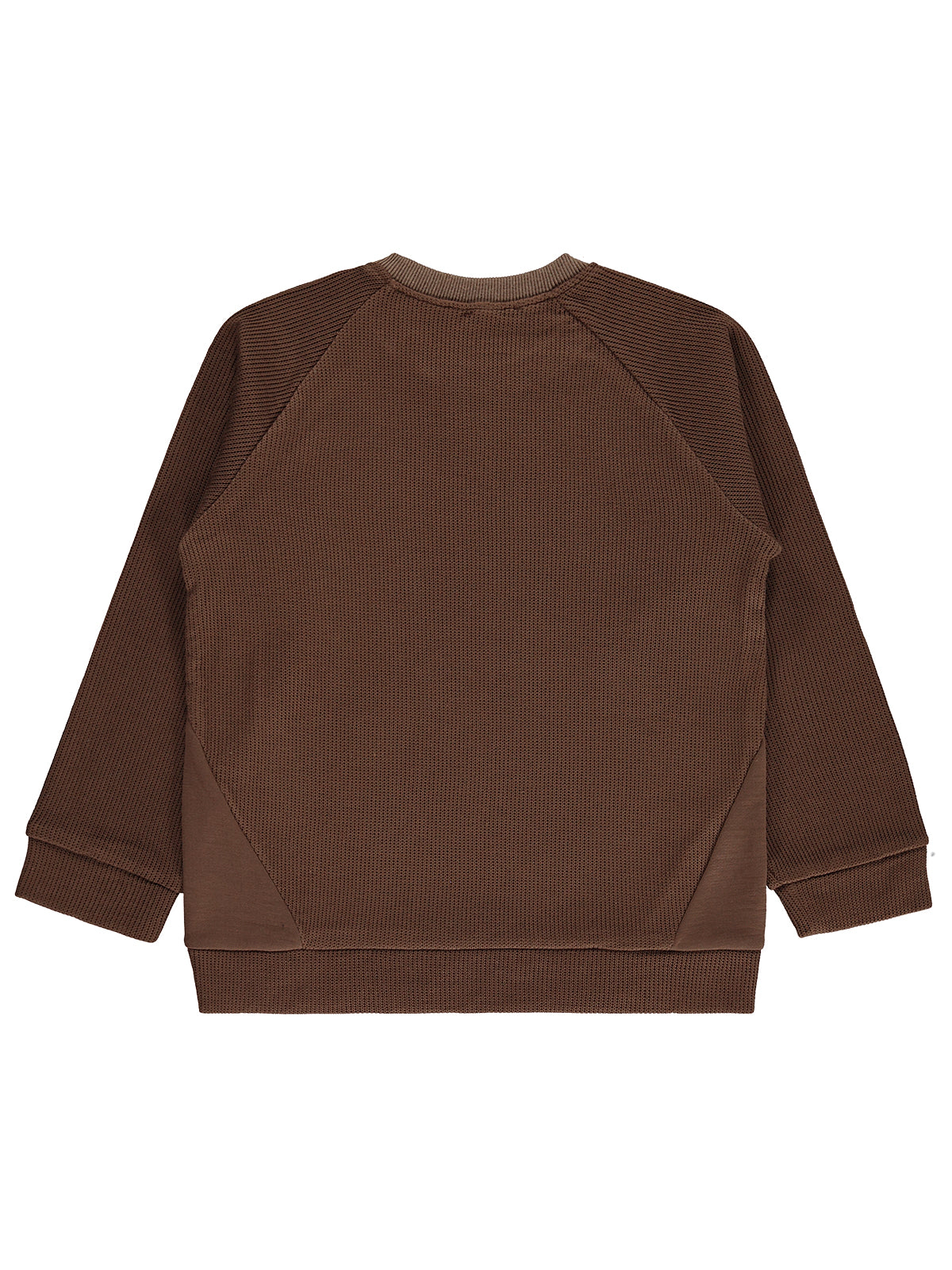 Civil Boys Parçalı 6-9 Yaş Sweatshirt - Kahverengi