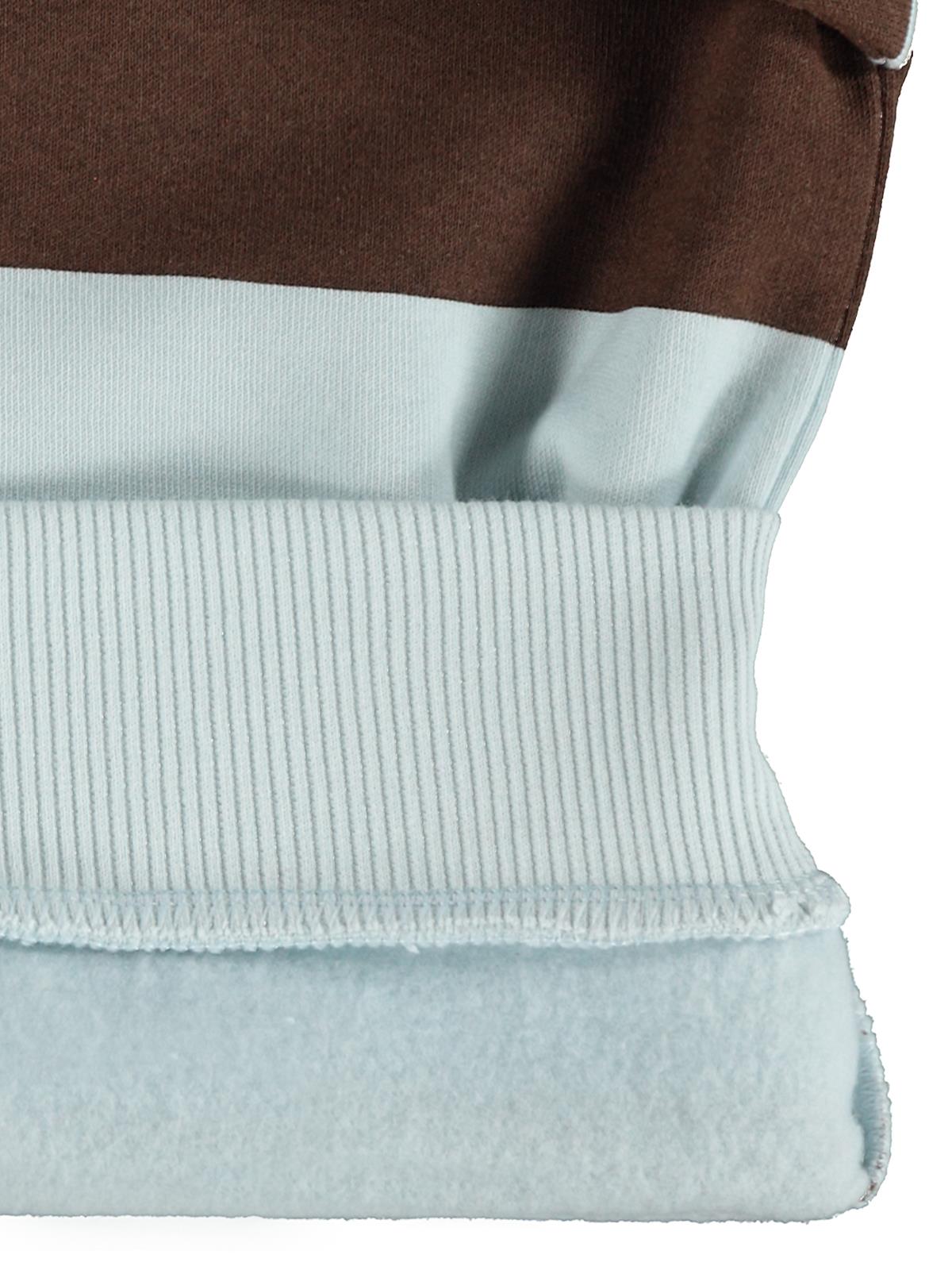 Civil Boys Çizgili 6-9 Yaş Sweatshirt - Mavi