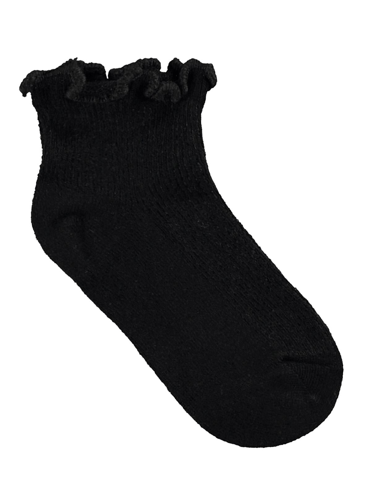 Civil Girls Bambu Basic Overlok 3'lü 3-11 Yaş Kız Çocuk Patik Çorap