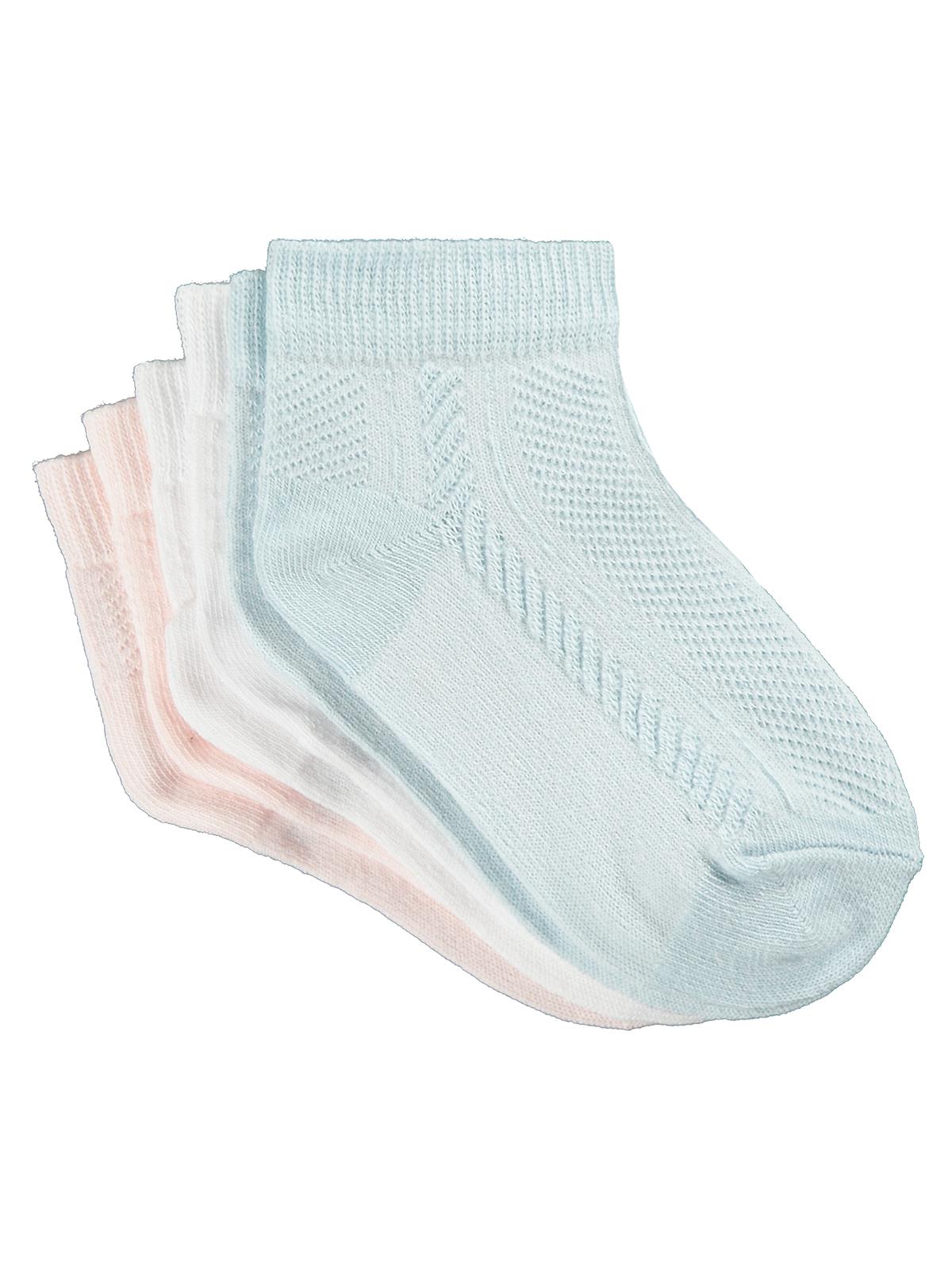 Civil Girls Basic Soft 3'lü 3-11 Yaş Kız Çocuk Patik Çorap