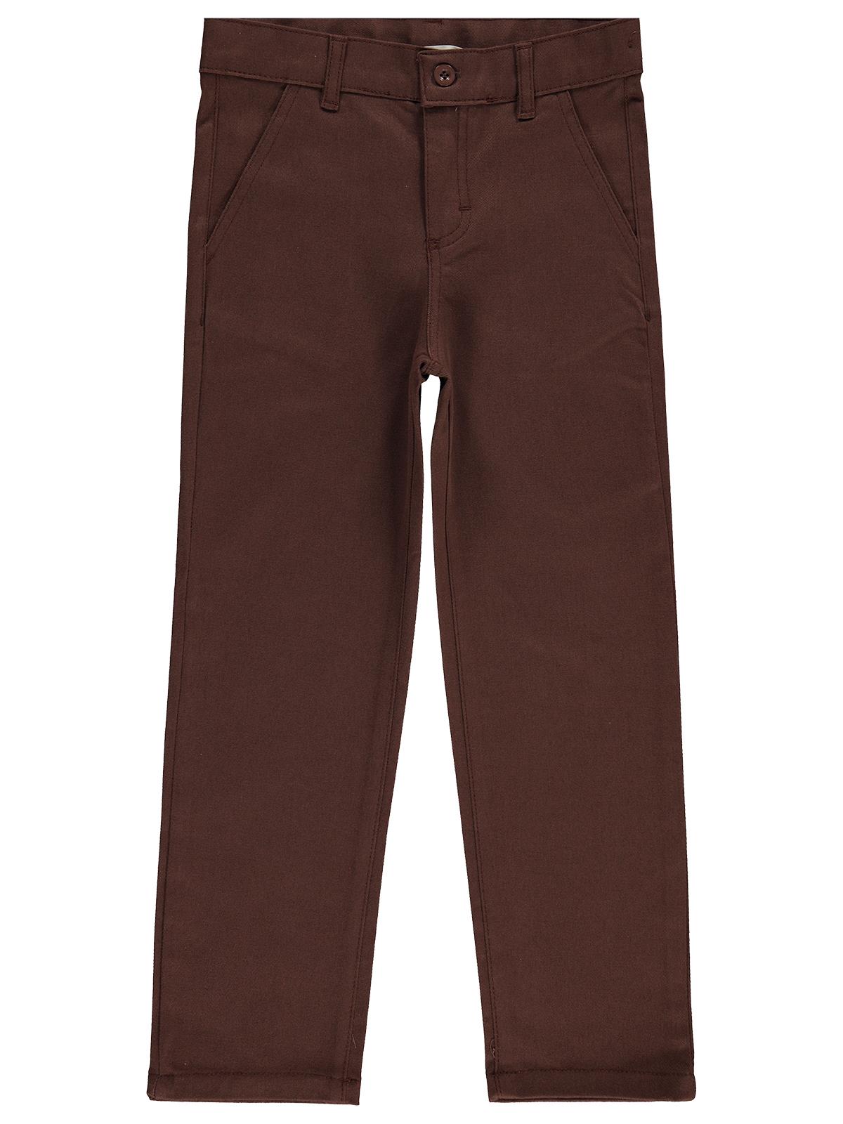 Civil Boys 3 Cepli Chıno 6-9 Yaş Pantolon - Kahverengi