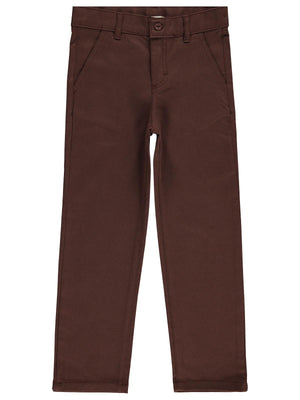 Civil Boys 3 Cepli Chıno 6-9 Yaş Pantolon - Kahverengi